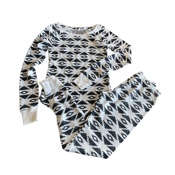 Victoria's Secret Other - Victoria Secret Thermal Long Jane Pajama Set top And Bottom pants Size XS